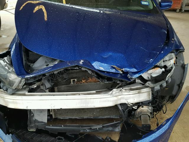 1C3CDFBA6DD322350 - 2013 DODGE DART SXT BLUE photo 7