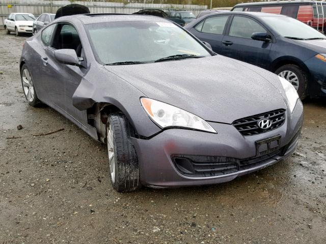 KMHHT6KD8BU059673 - 2011 HYUNDAI GENESIS CO GRAY photo 1