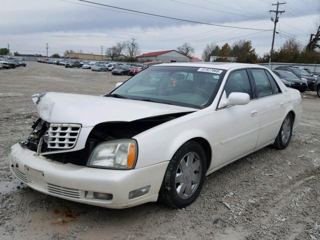 1G6KF57973U152916 - 2003 CADILLAC DEVILLE DT WHITE photo 2