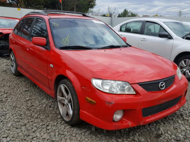 JM1BJ245931128467 - 2003 MAZDA PROTEGE PR RED photo 1