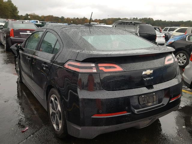 1G1RB6E4XFU141717 - 2015 CHEVROLET VOLT BLACK photo 3