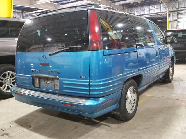 1GMDU06L9RT220073 - 1994 PONTIAC TRANS SPOR TEAL photo 4