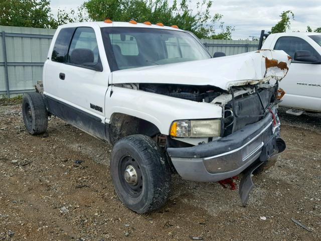 1B7KF23631J234521 - 2001 DODGE RAM 2500 WHITE photo 1