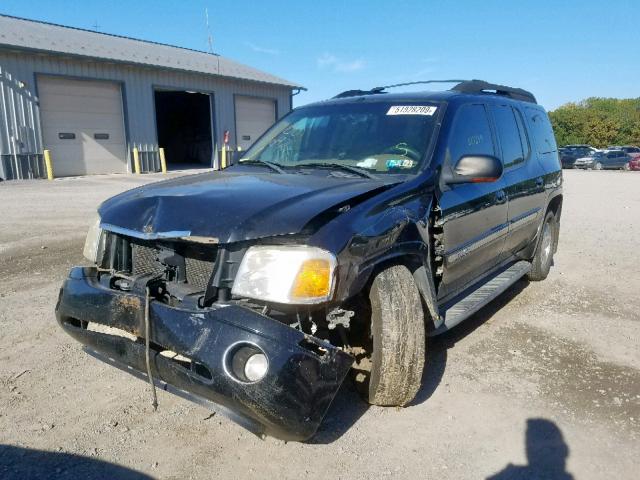 1GKET16SX36239931 - 2003 GMC ENVOY XL BLACK photo 2