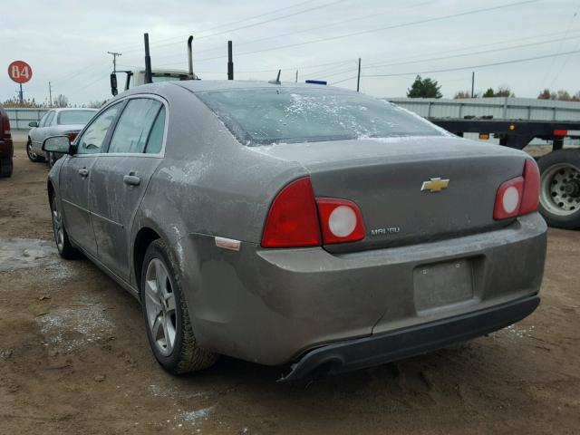 1G1ZB5E14BF177627 - 2011 CHEVROLET MALIBU LS ყავისფერი ფოტო 3