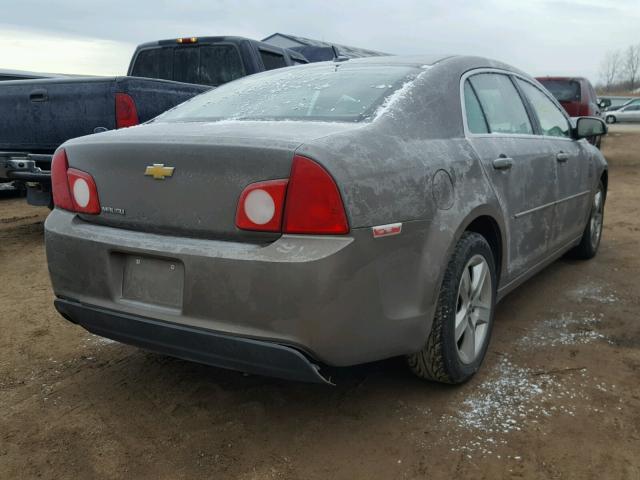 1G1ZB5E14BF177627 - 2011 CHEVROLET MALIBU LS ყავისფერი ფოტო 4