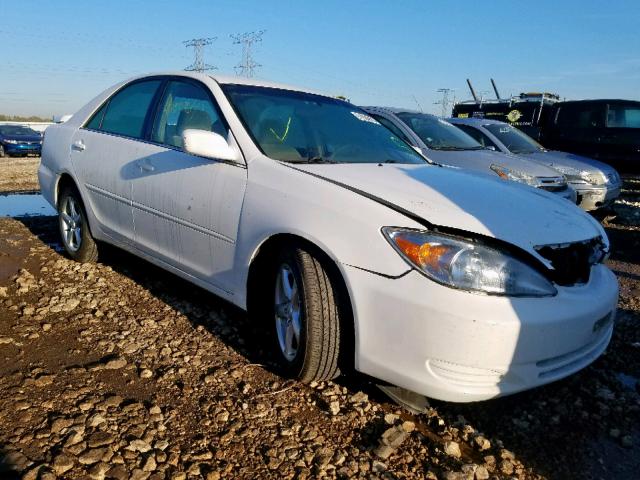 4T1BE32K54U322038 - 2004 TOYOTA CAMRY LE WHITE photo 1