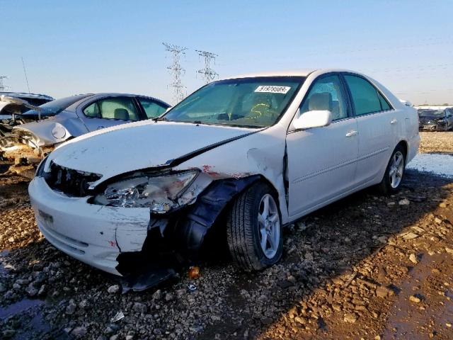 4T1BE32K54U322038 - 2004 TOYOTA CAMRY LE WHITE photo 2