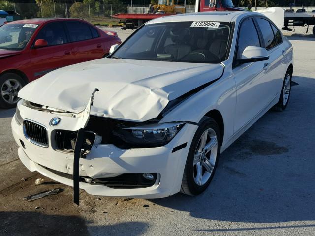 WBA3C1C56DK105067 - 2013 BMW 328 I SULE WHITE photo 2