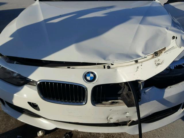 WBA3C1C56DK105067 - 2013 BMW 328 I SULE WHITE photo 7