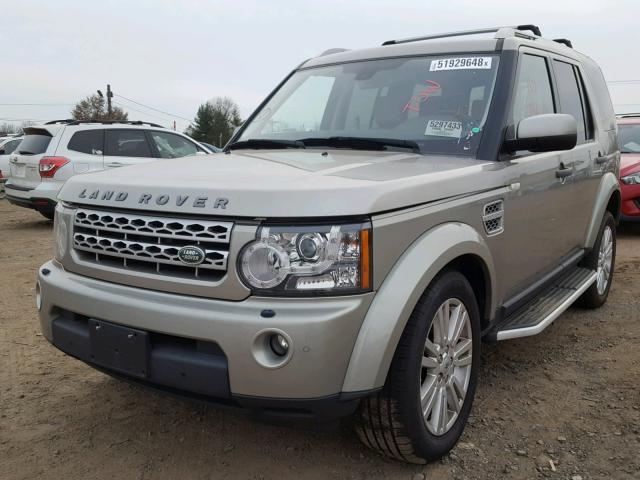 SALAK2D47BA557260 - 2011 LAND ROVER LR4 HSE LU BEIGE photo 2