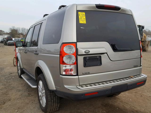 SALAK2D47BA557260 - 2011 LAND ROVER LR4 HSE LU BEIGE photo 3