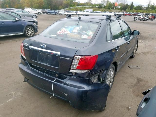 JF1GE60699G513295 - 2009 SUBARU IMPREZA 2. GRAY photo 4