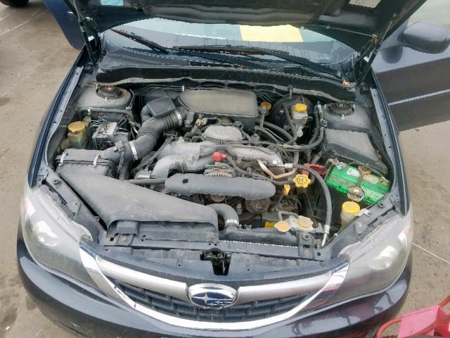 JF1GE60699G513295 - 2009 SUBARU IMPREZA 2. GRAY photo 7