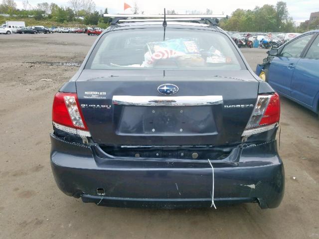 JF1GE60699G513295 - 2009 SUBARU IMPREZA 2. GRAY photo 9