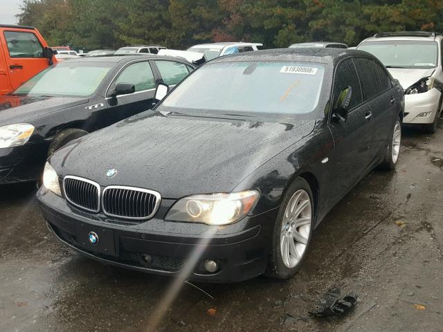 WBAHN83537DT74144 - 2007 BMW 750 BLACK photo 2