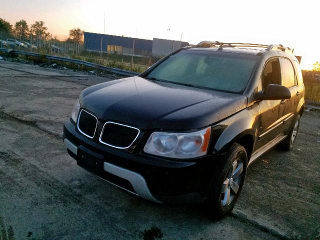 2CKDL73F566151040 - 2006 PONTIAC TORRENT BLACK photo 2