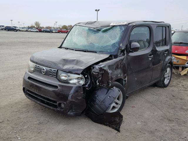 JN8AZ2KR8AT168264 - 2010 NISSAN CUBE BASE PURPLE photo 2