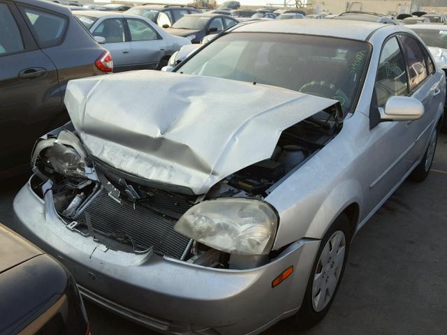 KL5JD56Z66K279792 - 2006 SUZUKI FORENZA SILVER photo 2