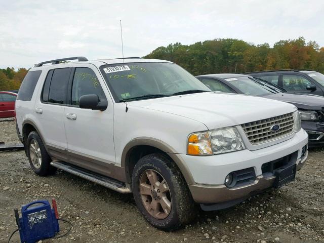 1FMZU74K03UA75306 - 2003 FORD EXPLORER E WHITE photo 1