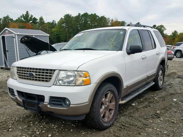 1FMZU74K03UA75306 - 2003 FORD EXPLORER E WHITE photo 2