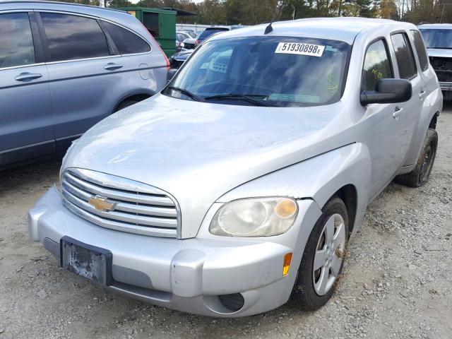 3GNBAAFW6BS521122 - 2011 CHEVROLET HHR LS Plata foto 2