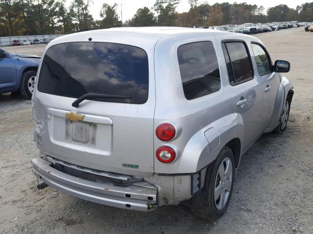 3GNBAAFW6BS521122 - 2011 CHEVROLET HHR LS Plata foto 4