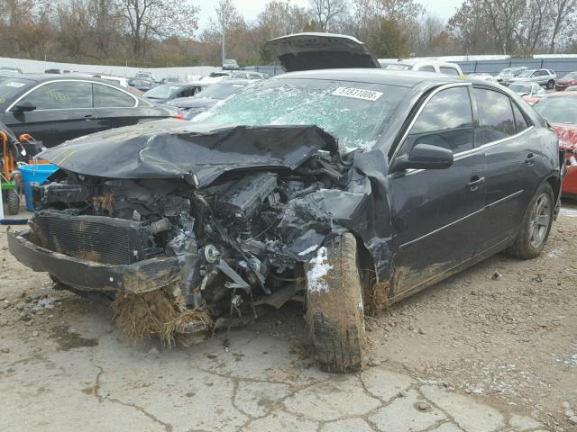 1G11B5SL6EF142174 - 2014 CHEVROLET MALIBU LS 黑色 照片 2