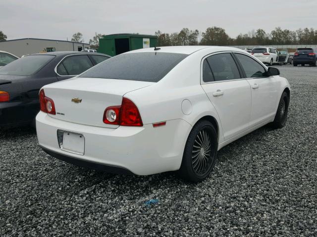 1G1ZB5EB4AF207488 - 2010 CHEVROLET MALIBU LS 白色 照片 4