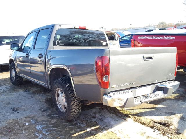1GCCS33E588190469 - 2008 CHEVROLET COLORADO L GRAY photo 3
