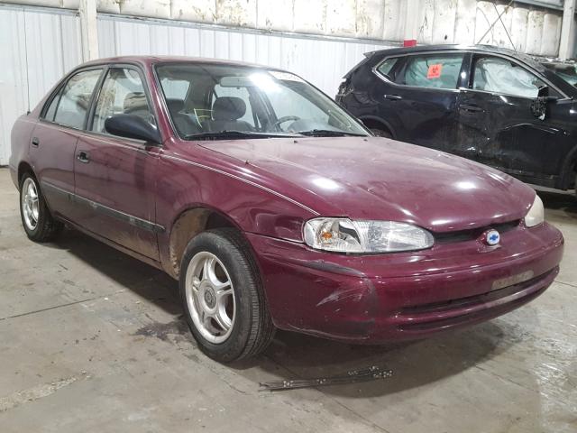 1Y1SK5281WZ429571 - 1998 CHEVROLET GEO PRIZM RED photo 1