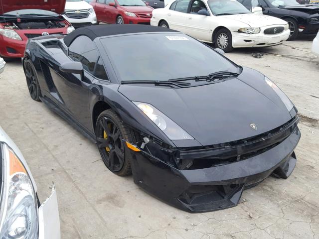 ZHWGU22T48LA06460 - 2008 LAMBORGHINI GALLARDO S BLACK photo 1