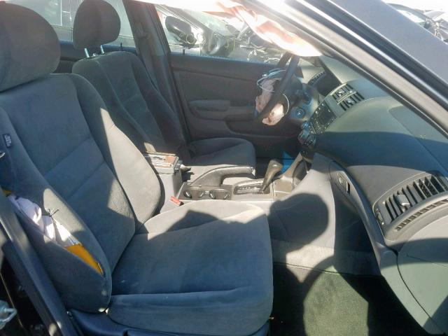 1HGCM56775A180180 - 2005 HONDA ACCORD EX BLUE photo 5