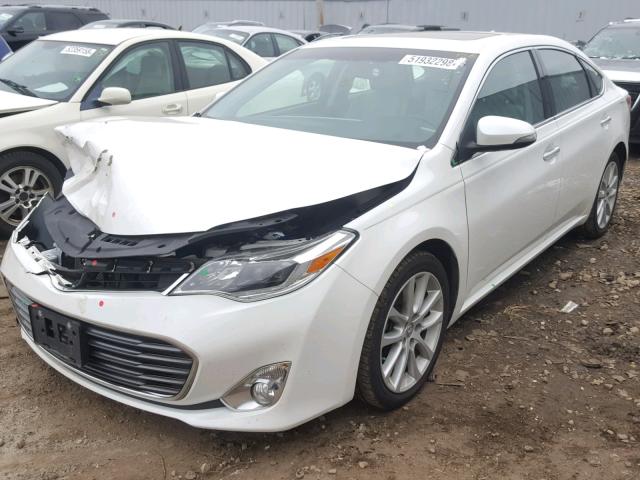 4T1BK1EB5DU063804 - 2013 TOYOTA AVALON BAS Biały zdjęcie 2