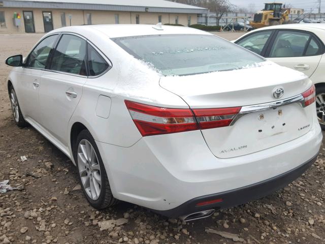 4T1BK1EB5DU063804 - 2013 TOYOTA AVALON BAS Biały zdjęcie 3