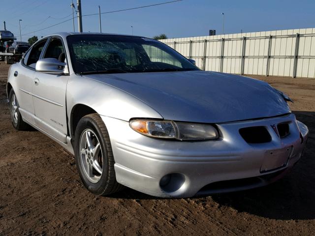 1G2WP52KX2F249167 - 2002 PONTIAC GRAND PRIX GRAY photo 1