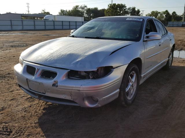 1G2WP52KX2F249167 - 2002 PONTIAC GRAND PRIX GRAY photo 2