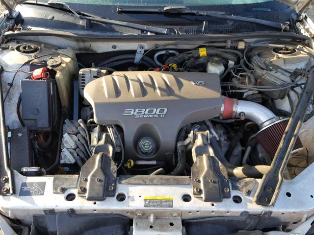1G2WP52KX2F249167 - 2002 PONTIAC GRAND PRIX GRAY photo 7