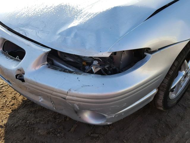1G2WP52KX2F249167 - 2002 PONTIAC GRAND PRIX GRAY photo 9