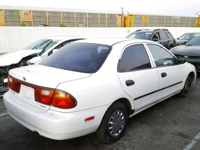 JM1BA1414S0156804 - 1995 MAZDA PROTEGE DX WHITE photo 4