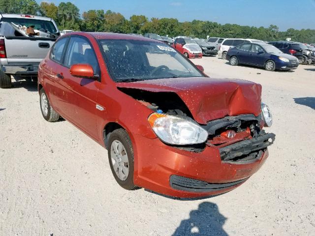 KMHCM3AC4AU160030 - 2010 HYUNDAI ACCENT BLU RED photo 1