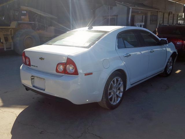 1G1ZE5E06CF250612 - 2012 CHEVROLET MALIBU LTZ თეთრი ფოტო 4