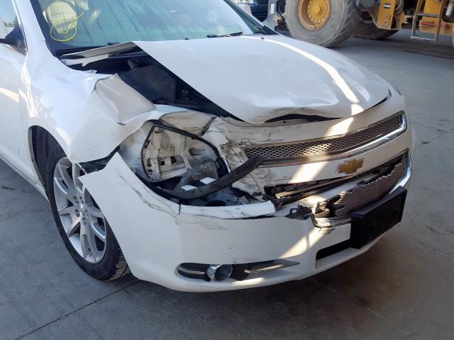 1G1ZE5E06CF250612 - 2012 CHEVROLET MALIBU LTZ თეთრი ფოტო 9