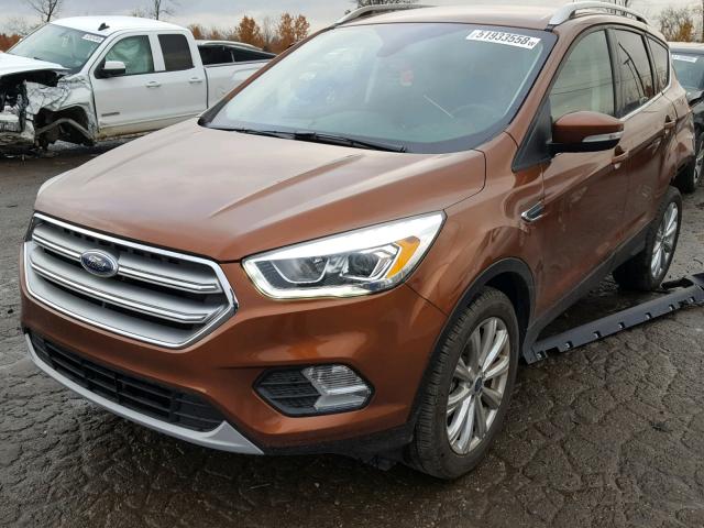 1FMCU9JD9HUC64728 - 2017 FORD ESCAPE TIT ORANGE photo 2