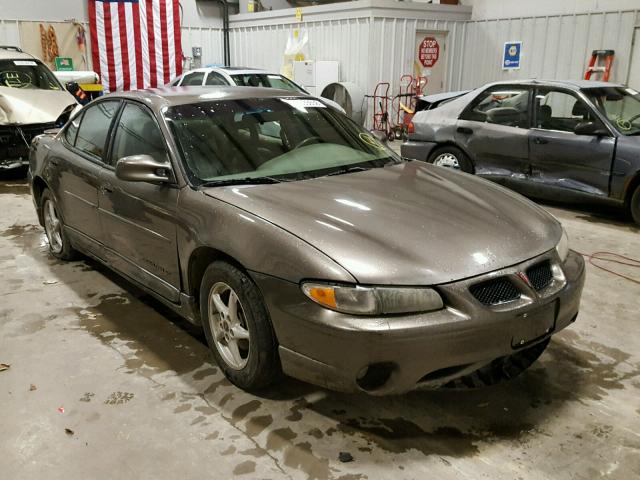 1G2WP52K7YF351602 - 2000 PONTIAC GRAND PRIX BROWN photo 1
