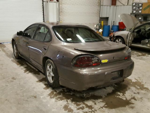 1G2WP52K7YF351602 - 2000 PONTIAC GRAND PRIX BROWN photo 3