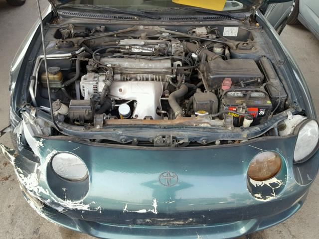 JT5FG02T9V0043154 - 1997 TOYOTA CELICA GT GREEN photo 7