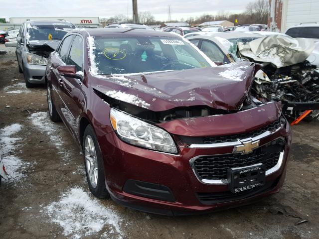 1G11C5SL2FF353922 - 2015 CHEVROLET MALIBU 1LT მუქწითელი ფოტო 1