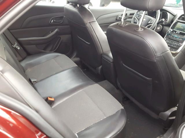1G11C5SL2FF353922 - 2015 CHEVROLET MALIBU 1LT მუქწითელი ფოტო 6