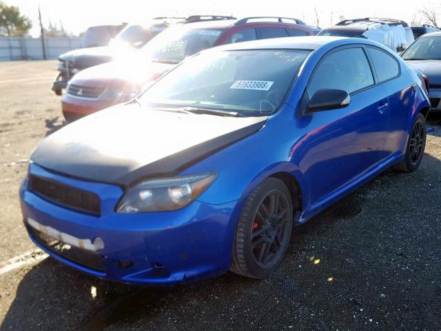JTKDE167X60136988 - 2006 TOYOTA SCION TC ლურჯი ფოტო 2